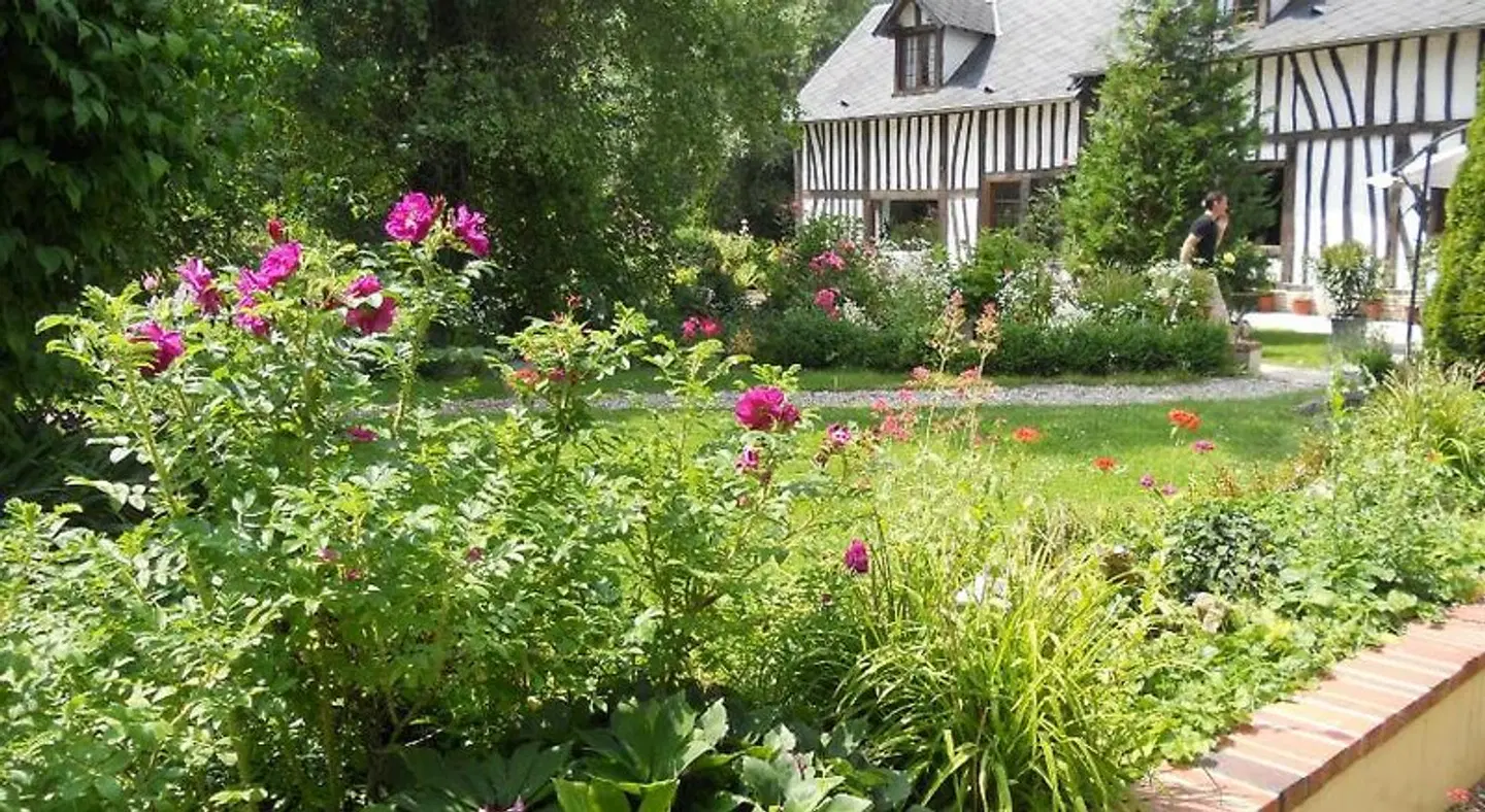 Le Moulin des Roses Garten