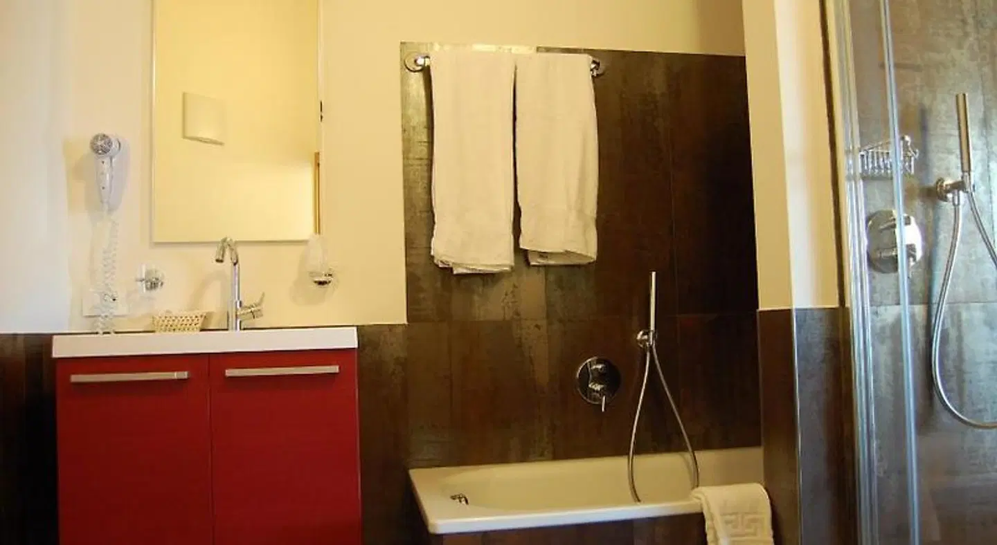 Albergo Al Cervo Badezimmer