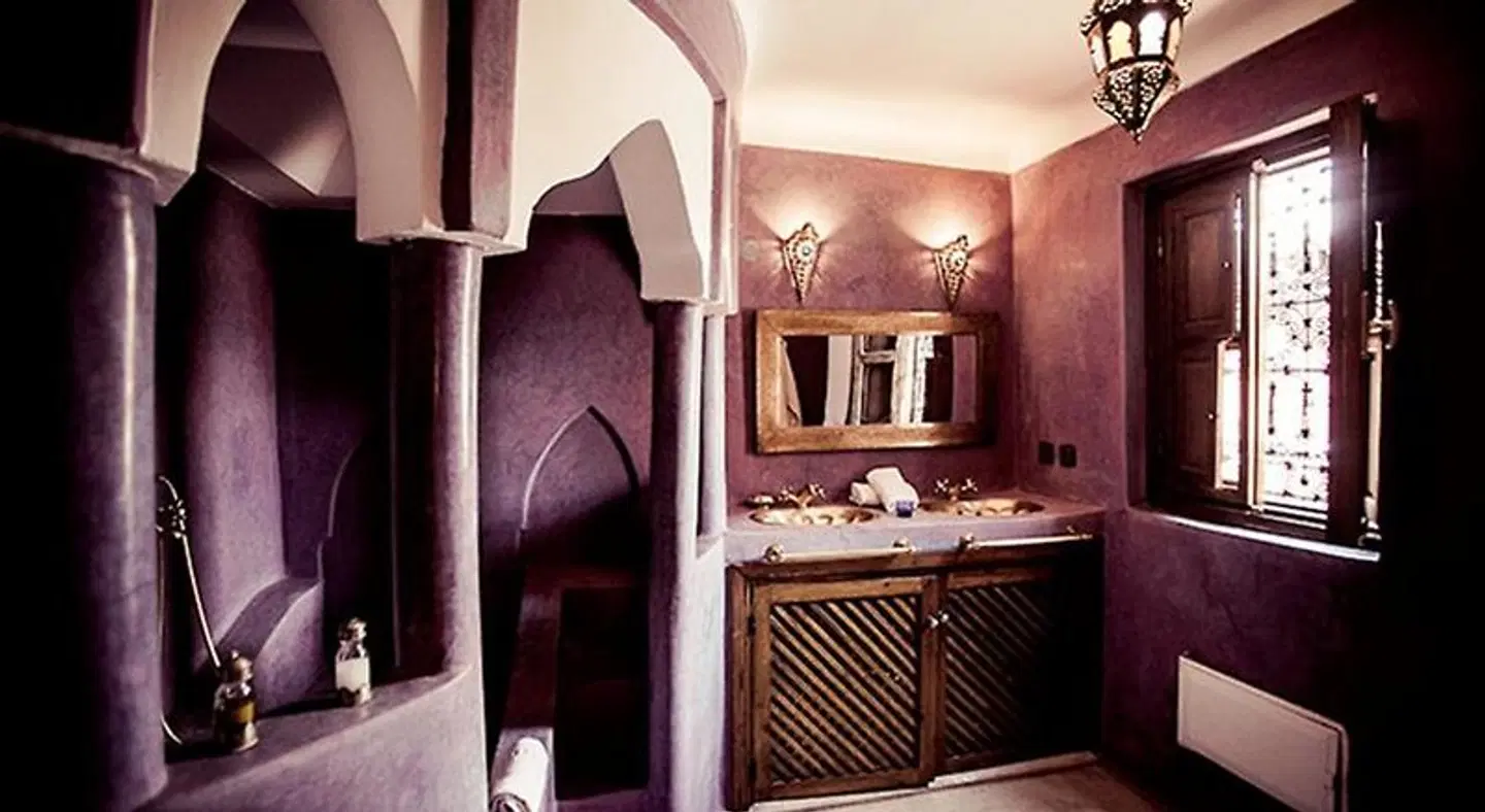 Riad Imilchil Badezimmer
