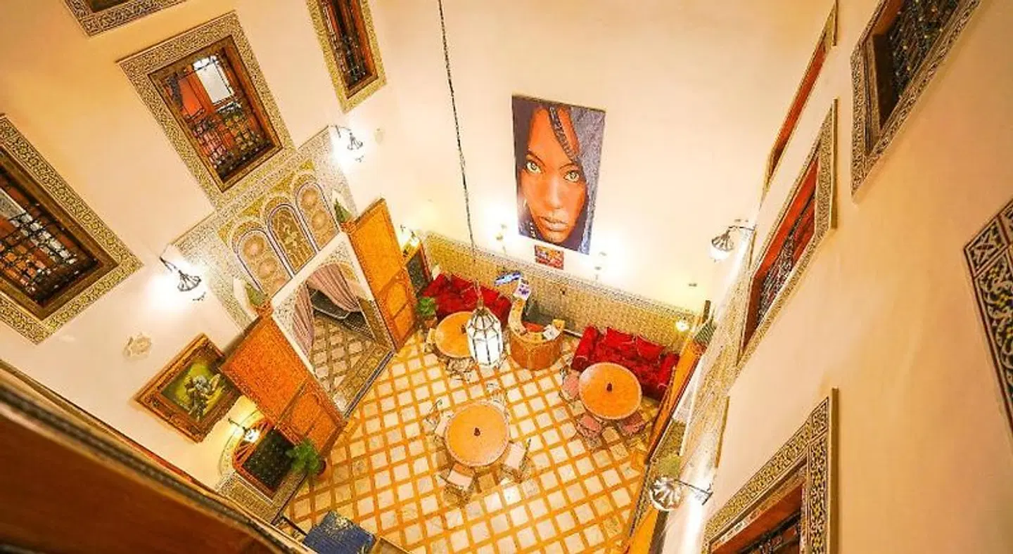 Riad Sahraui Badezimmer