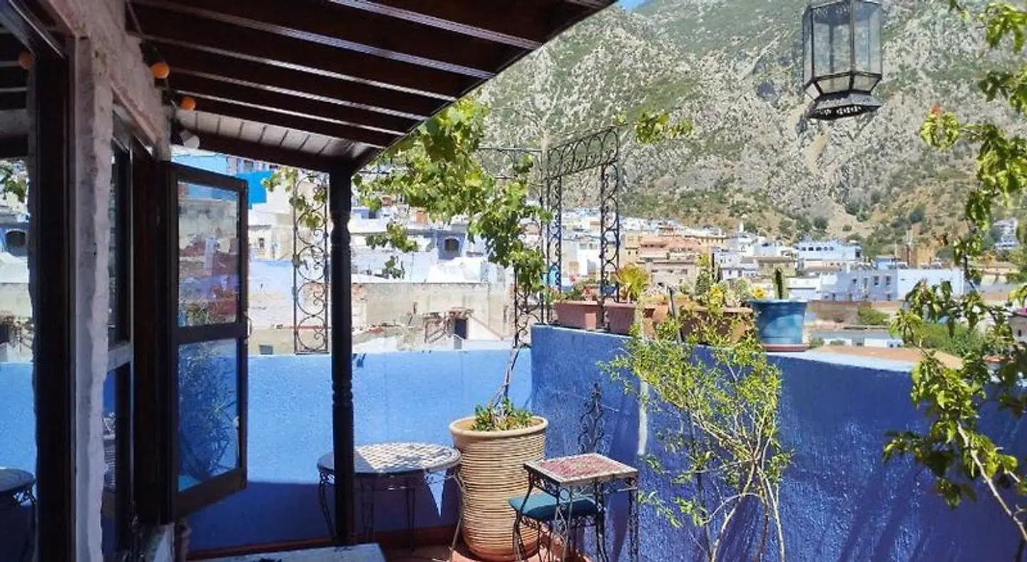AYMANE ROOFTOP budget panoramic HOTEL Terrasse