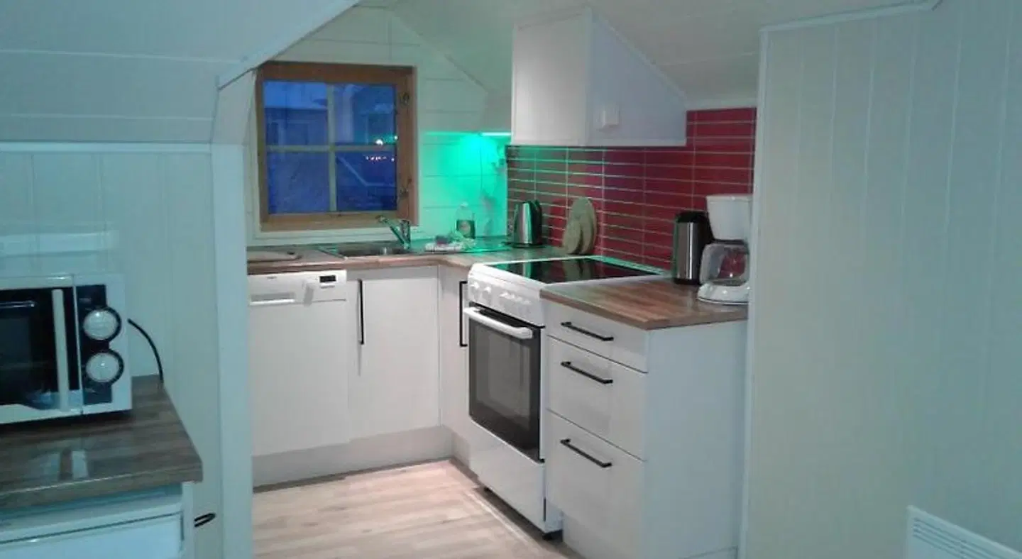 Furoy Fishingcamp and Hotel Apartments Badezimmer
