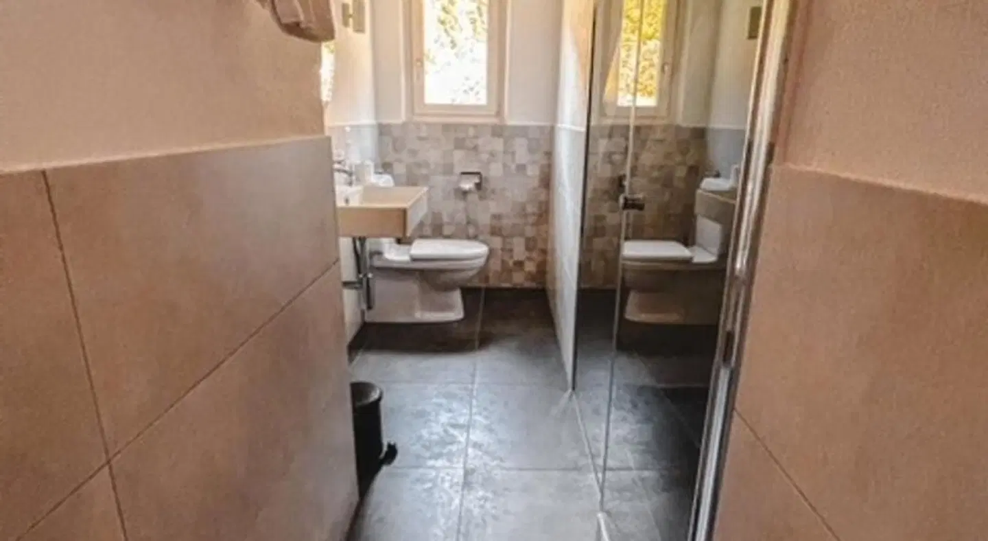 Hotel Bergsonne Badezimmer