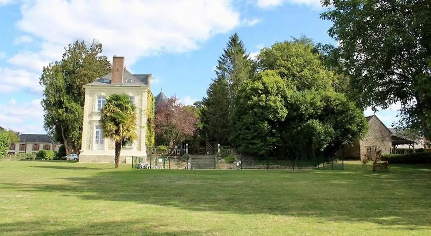 Chateau de Montaupin Garten