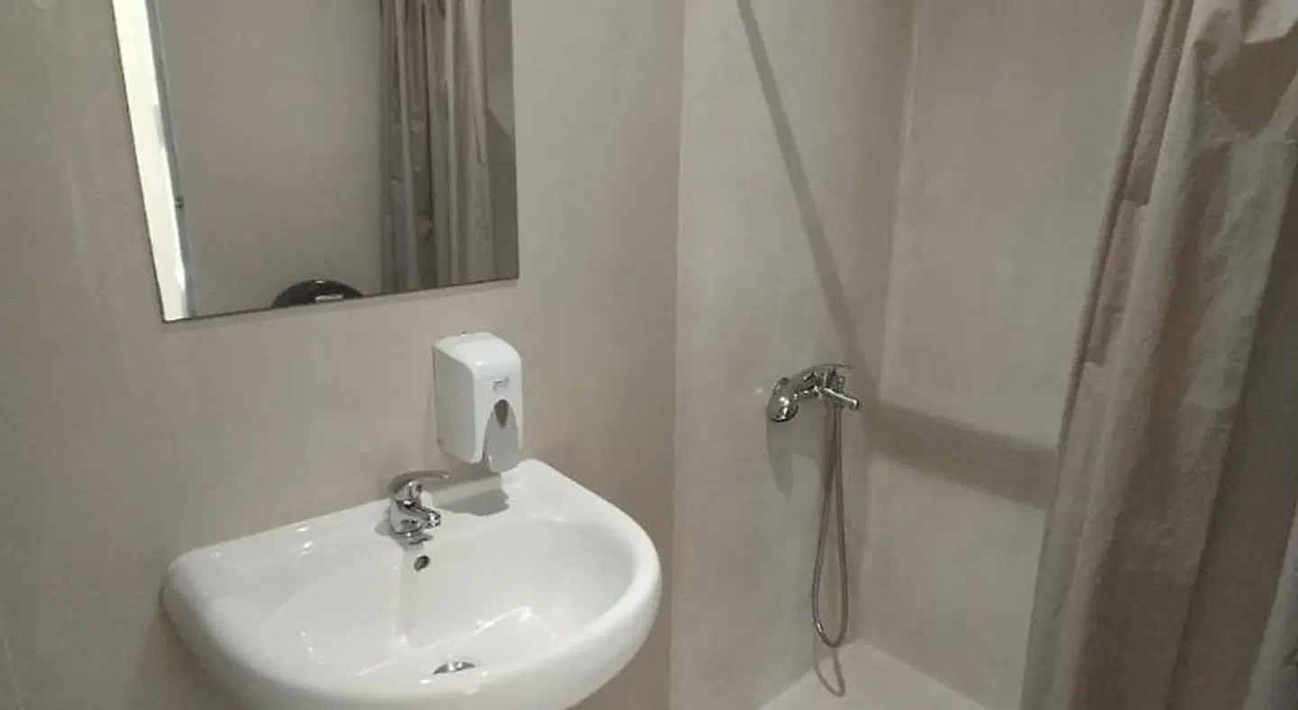 Chania Hostel Badezimmer