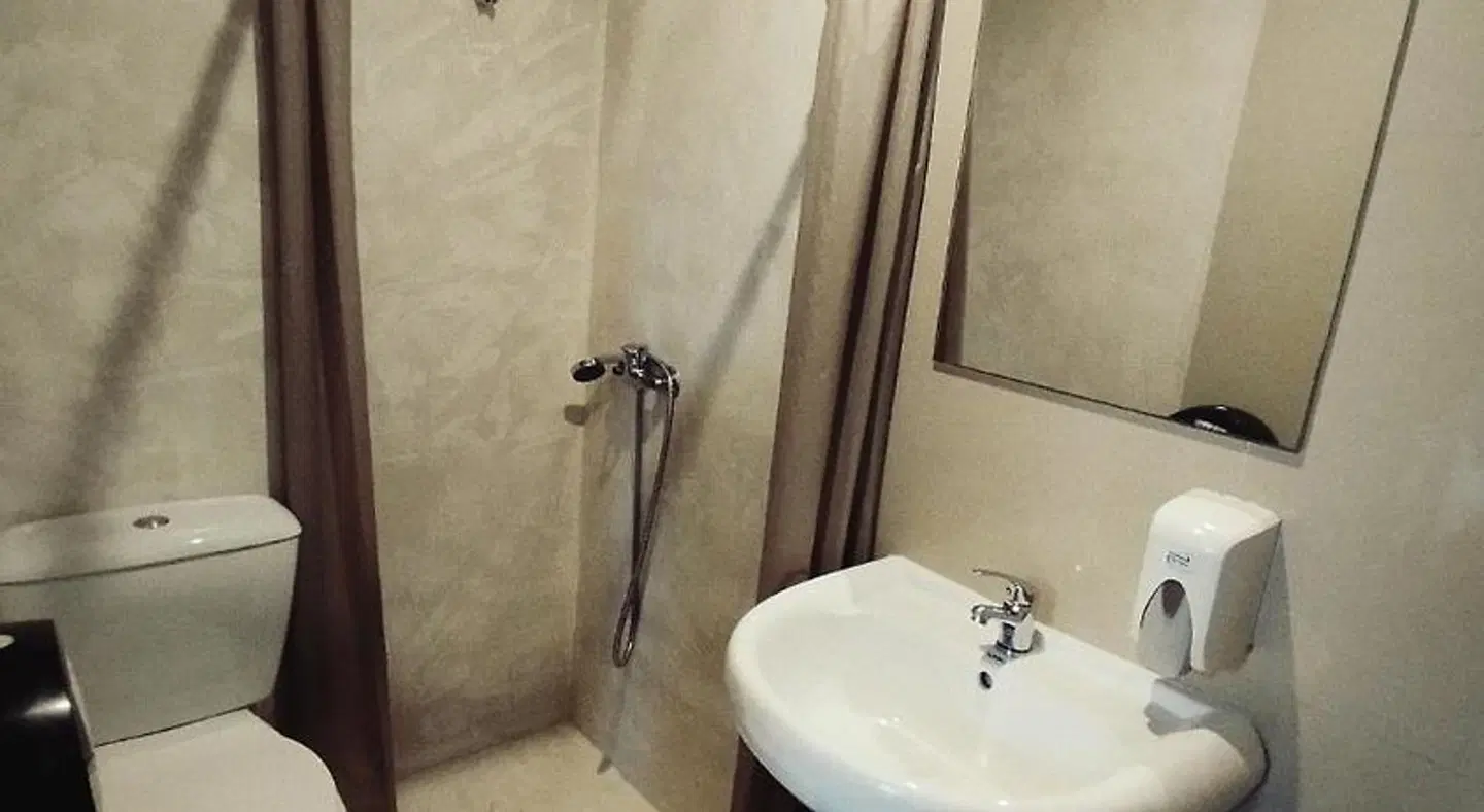 Chania Hostel Badezimmer