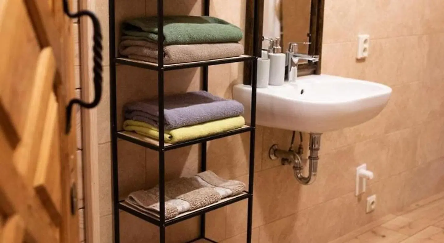 Pakaso sodyba Kirdeikiuose Badezimmer