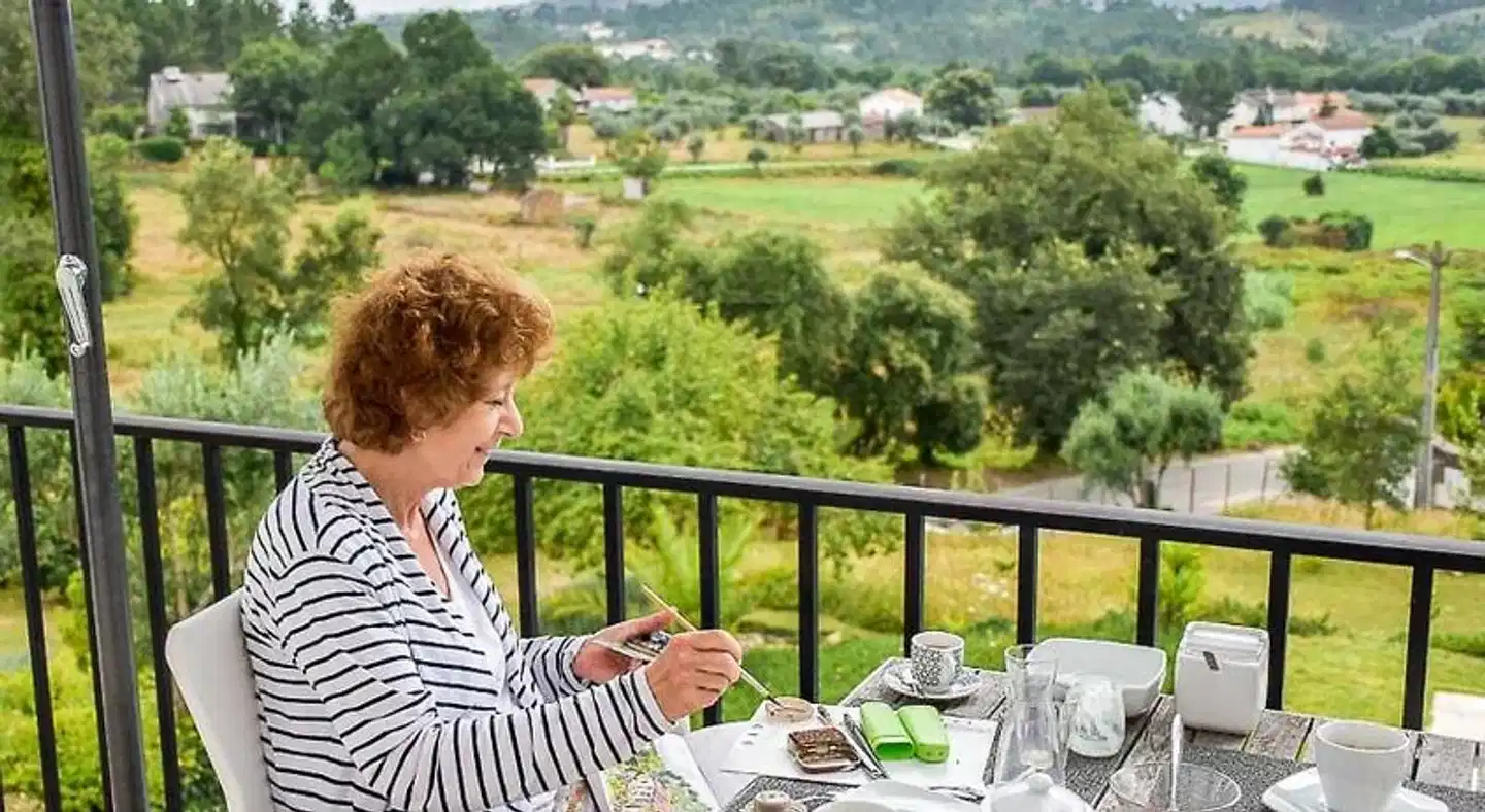 Casa nas Serras Terrasse