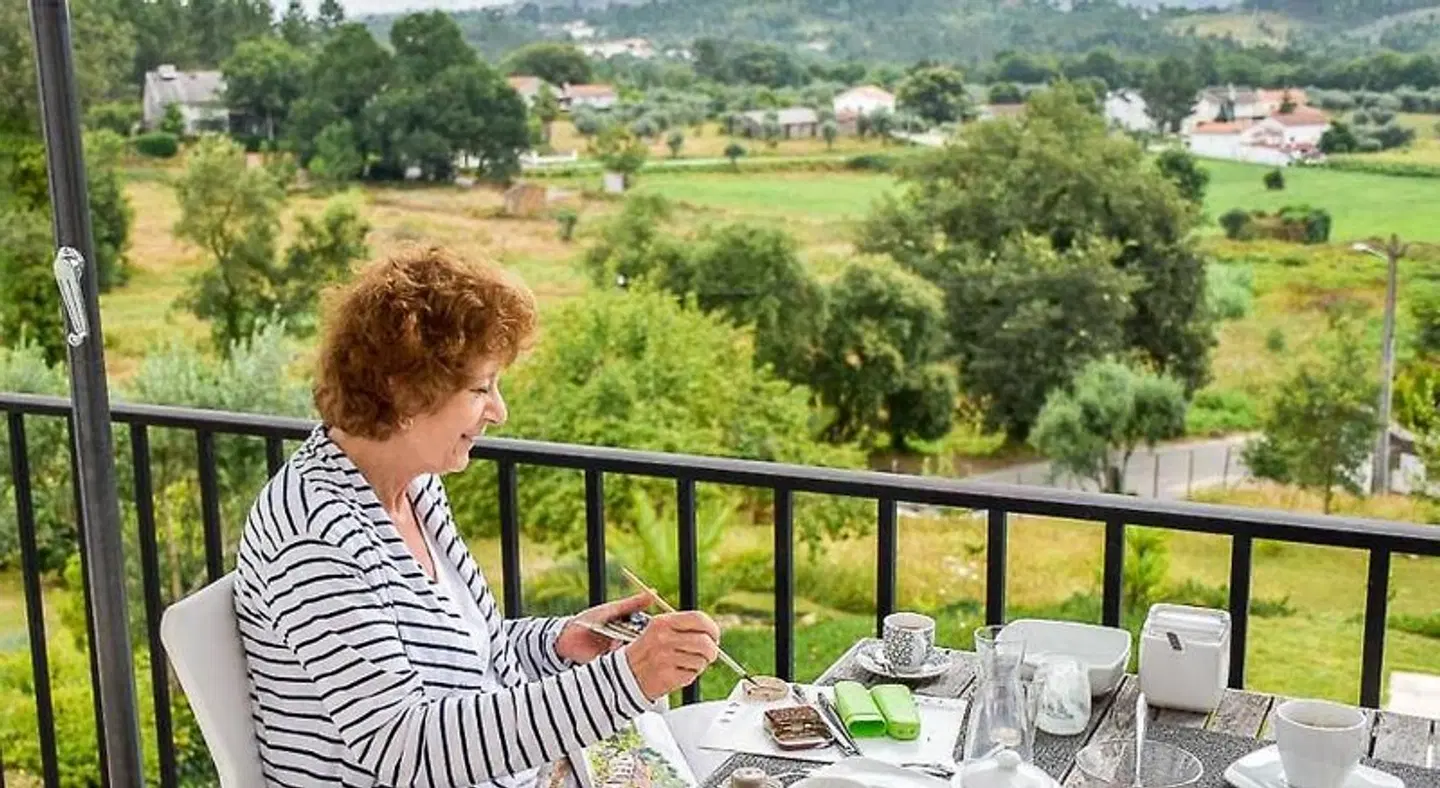 Casa nas Serras Terrasse