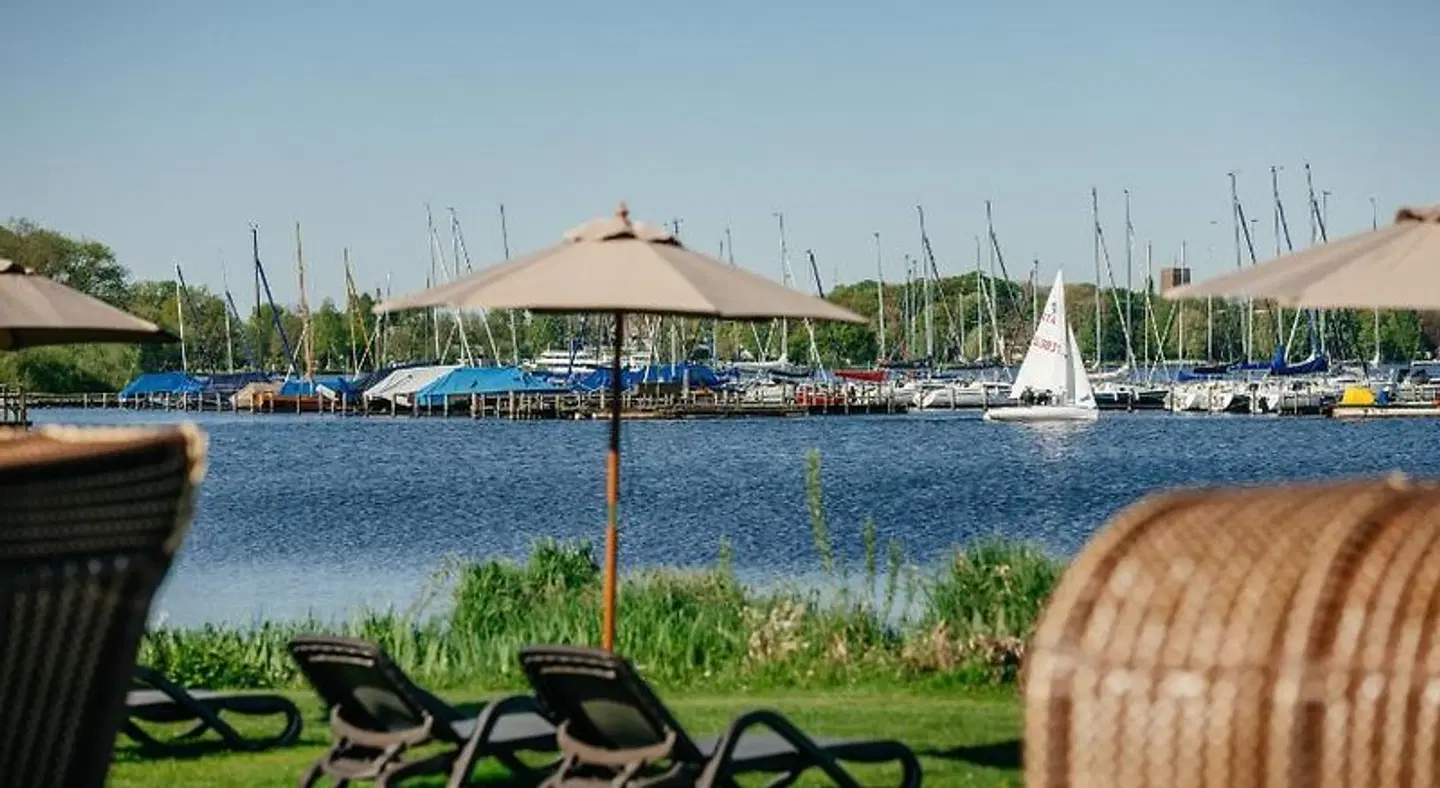 Jagdhaus Eiden am See Terrasse