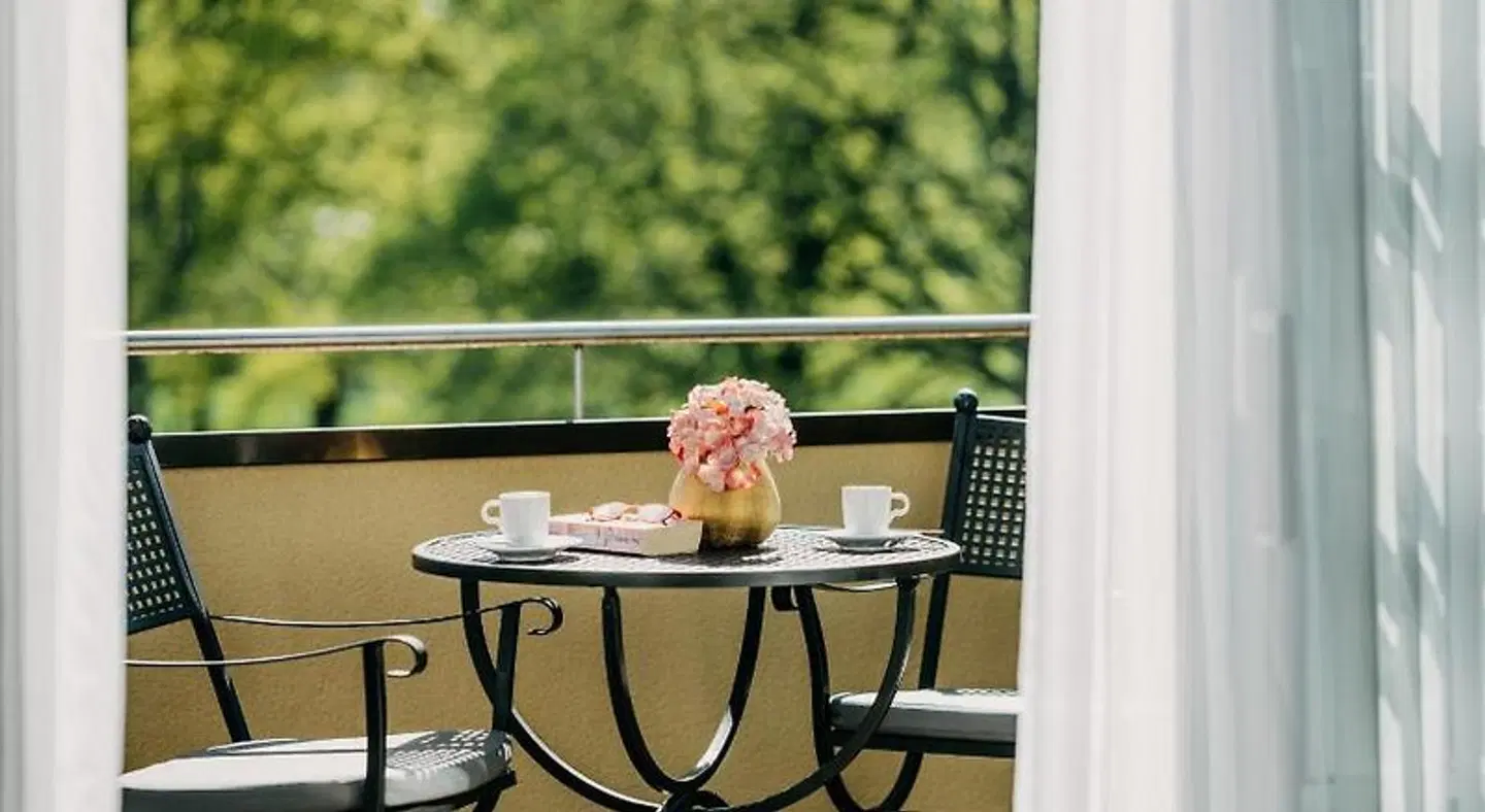 Jagdhaus Eiden am See Terrasse