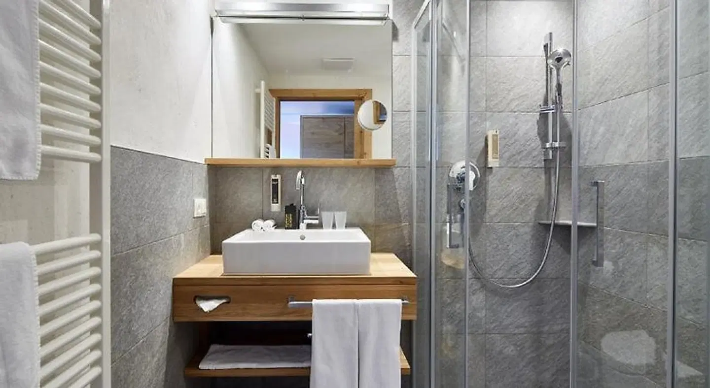 Hotel Grüner Baum Badezimmer