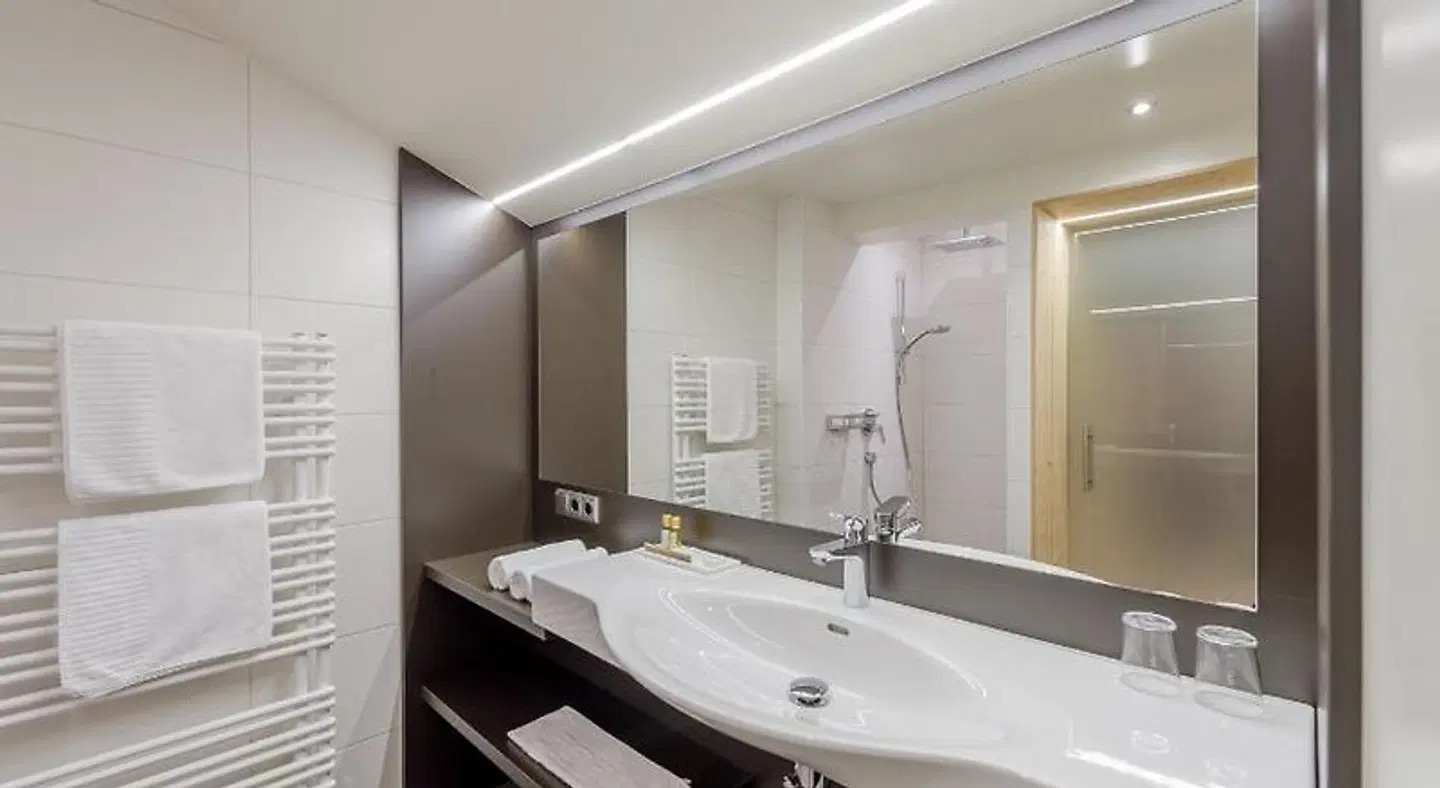 Hotel Garni Pirchhütt Badezimmer