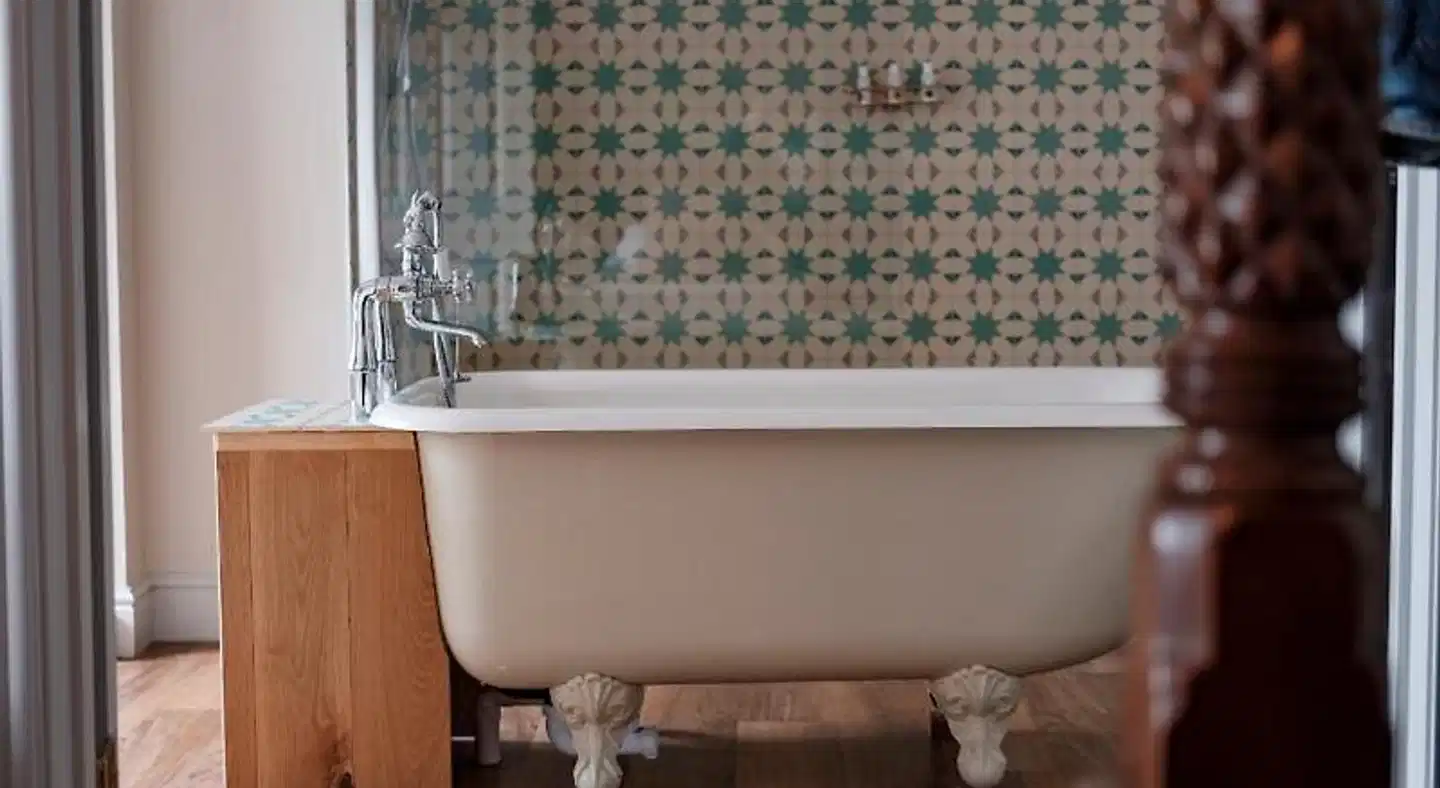 The Bull Hotel Badezimmer