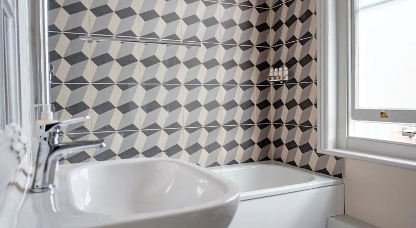 The Bull Hotel Badezimmer