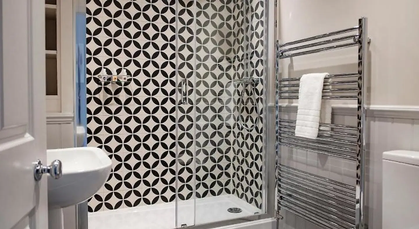 The Bull Hotel Badezimmer