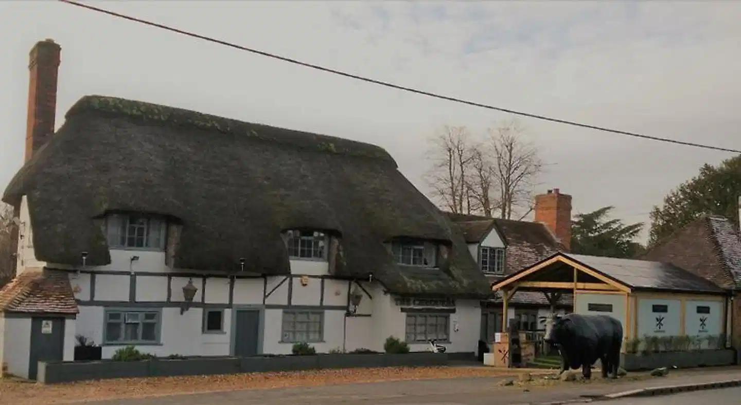 The Chequers at Burcot Aussenansicht