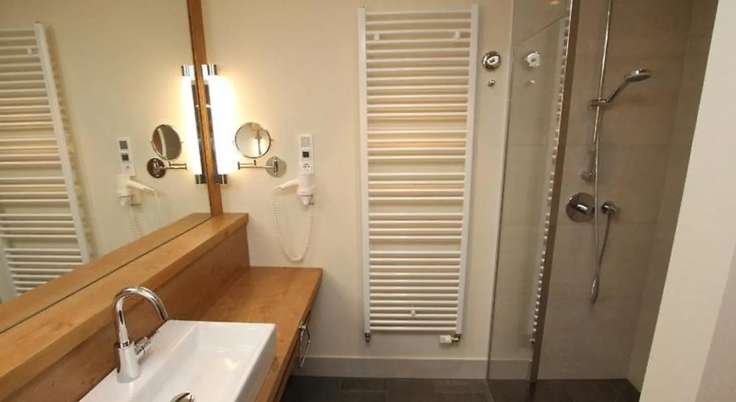 Hotel Rimberg Badezimmer