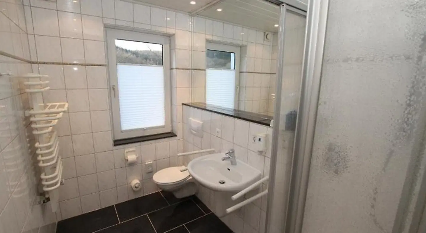 Hotel Rimberg Badezimmer