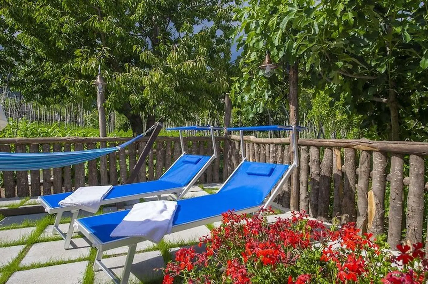 B&B Il Girasole Garten