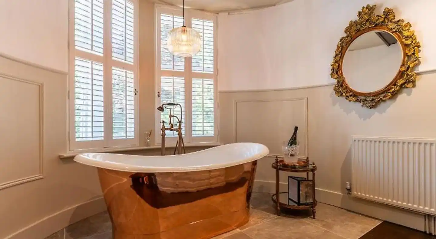 Woolpack Inn Badezimmer