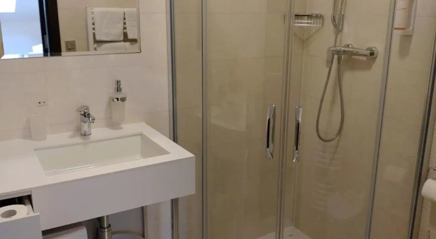 Vinohradský d'm Badezimmer