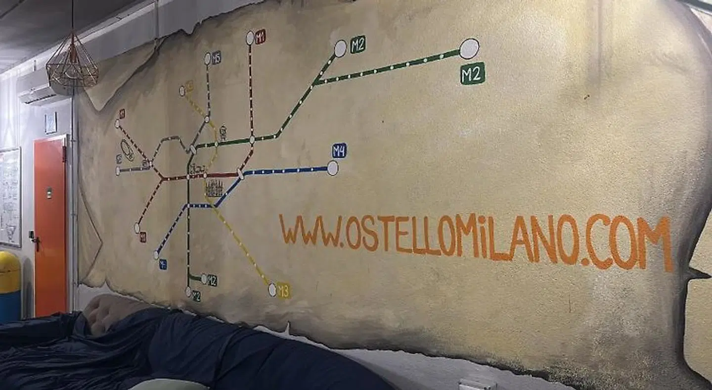 Hi! Ostello Milano Landkarte