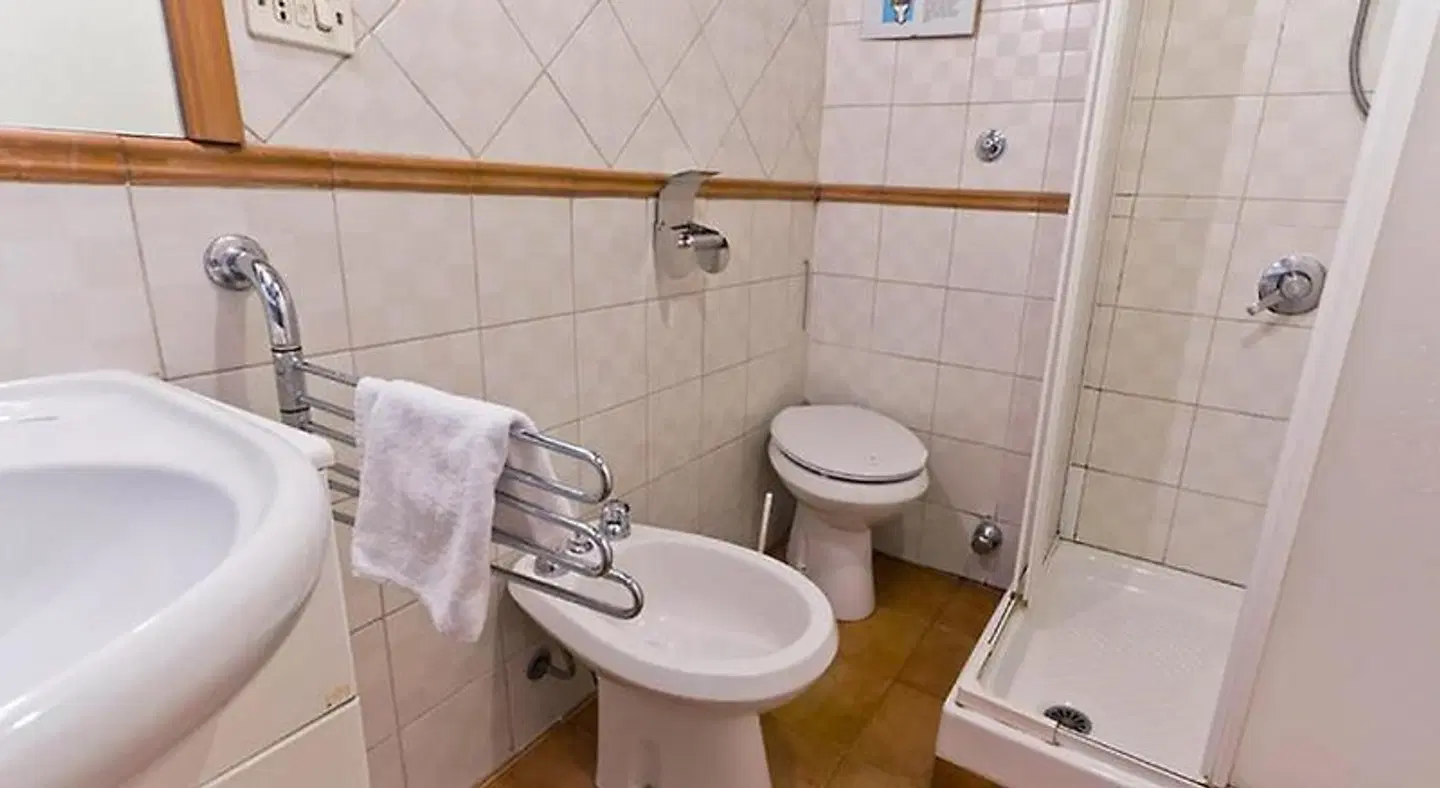 Appartamento Coronari Badezimmer