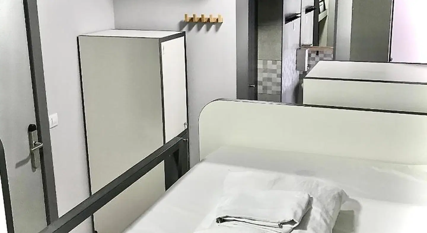 Quartier Bilbao Hostel Badezimmer