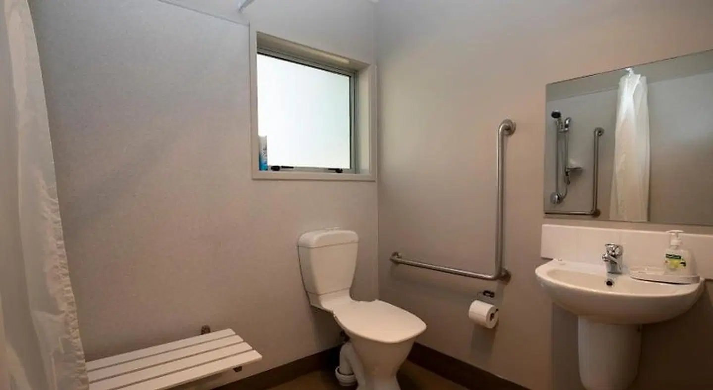 Punakaiki Beachfront Motels Badezimmer