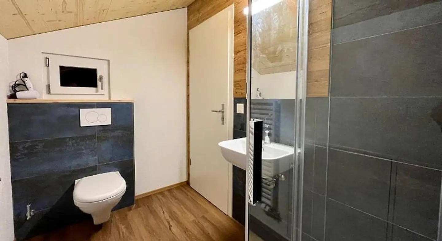 Berggasthaus Eggberge Badezimmer