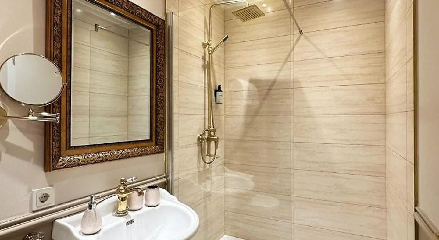 Boutique-Hotel Stadtvilla Hodes Badezimmer