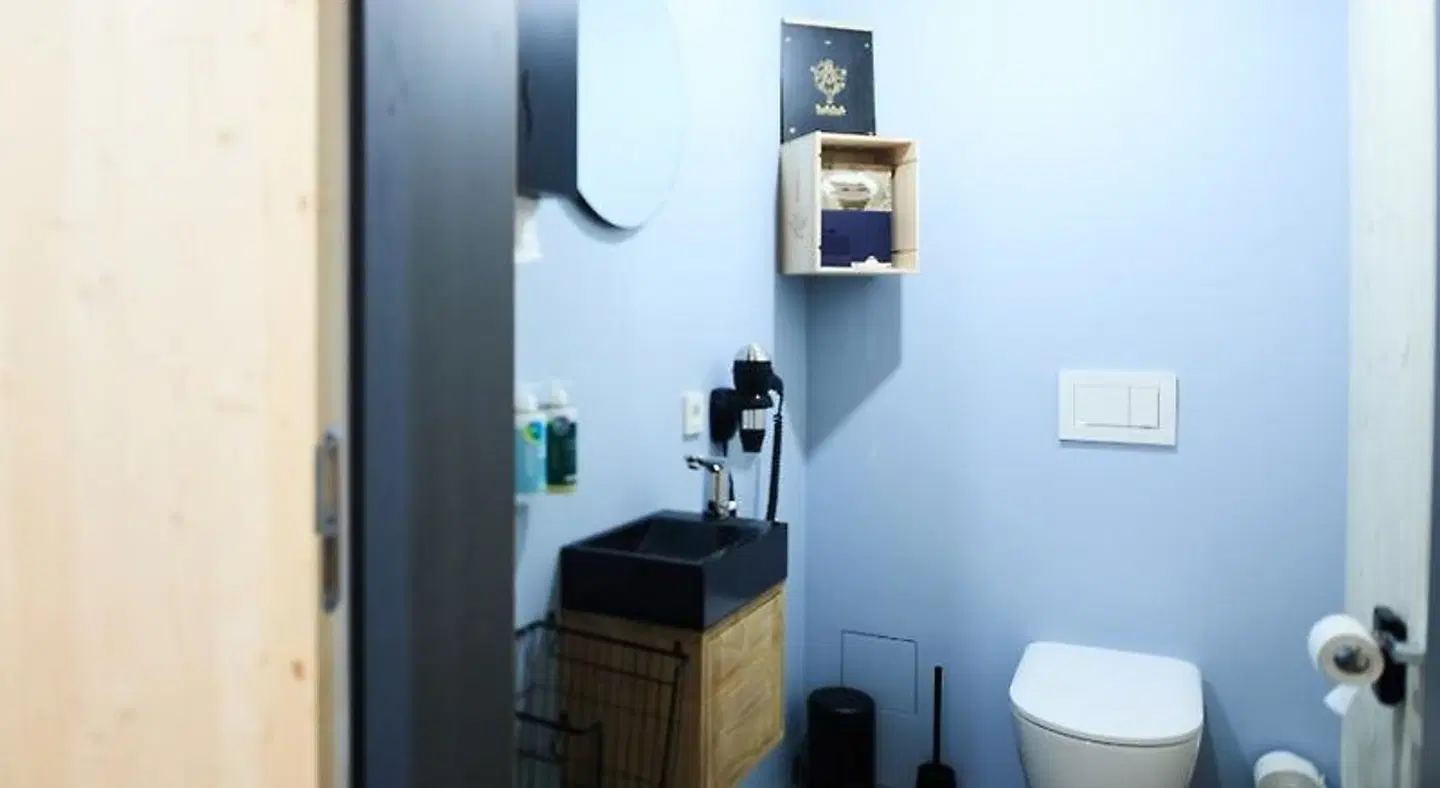 LindenGut Biohotel Badezimmer