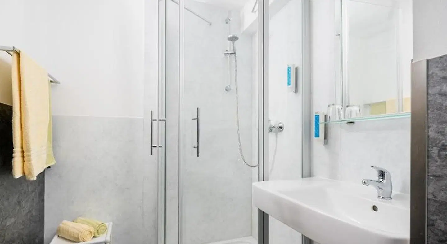 Spree-Pension Badezimmer
