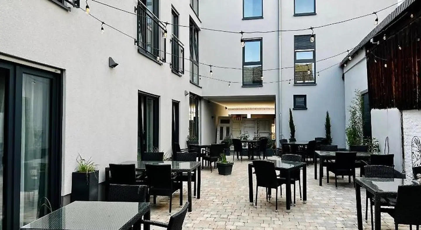 Hotel Drei Hofe Terrasse