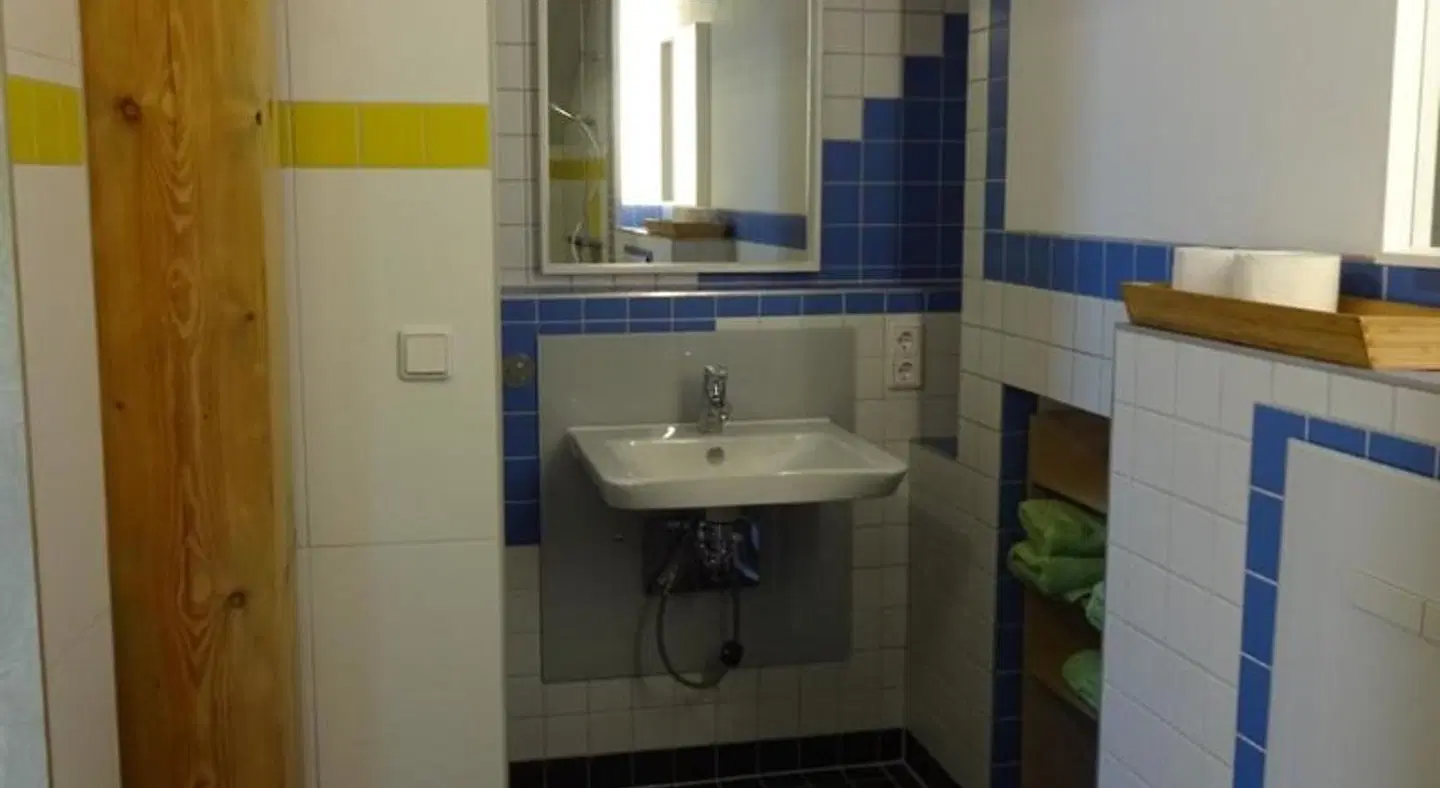 Alte Scheune Rietzschelhof Badezimmer