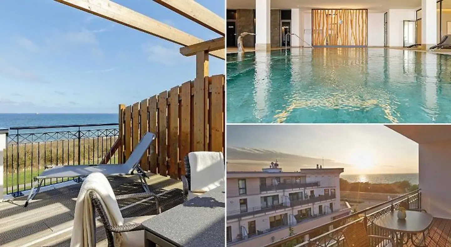 Aparthotel Waterkant Suites Terrasse
