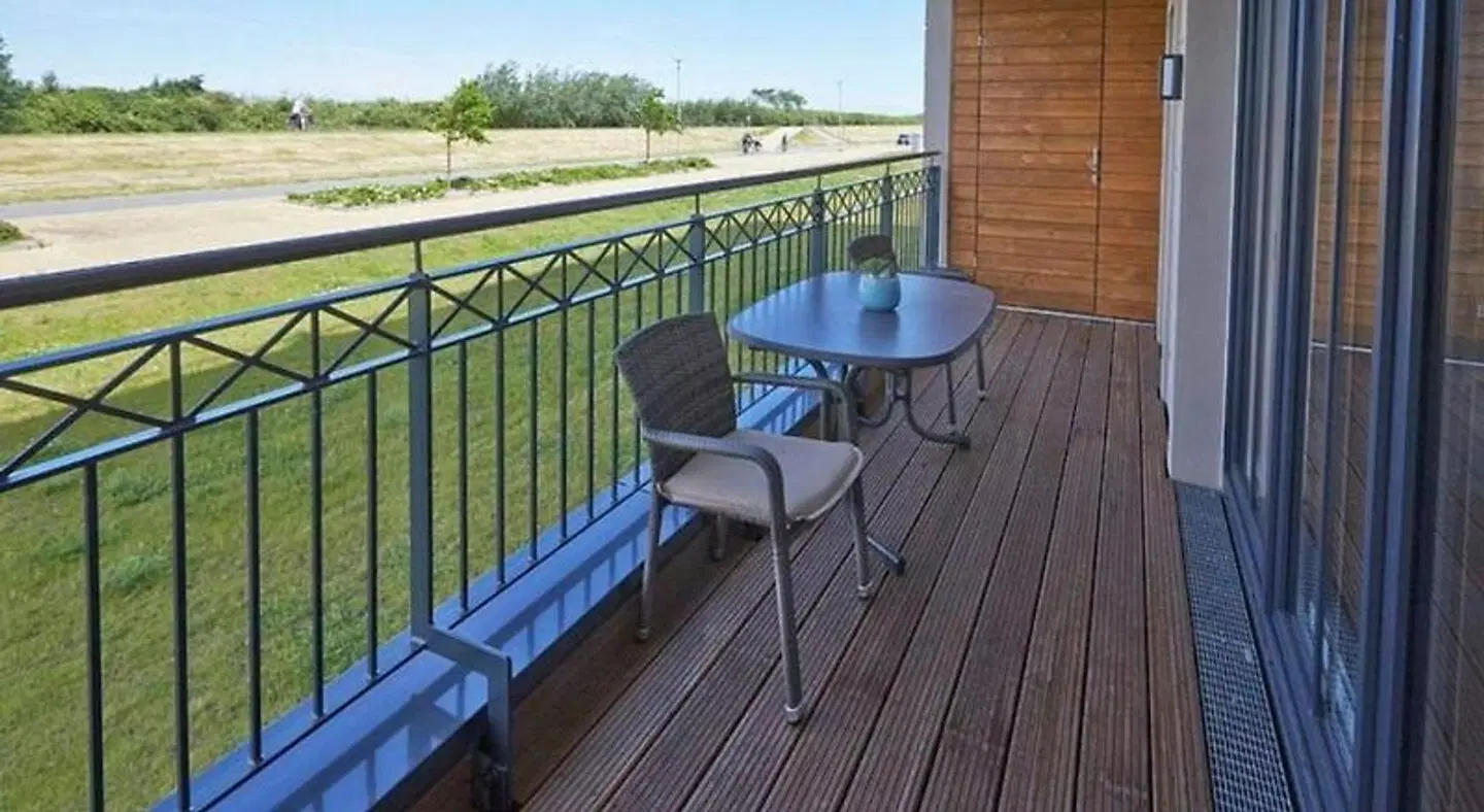 Aparthotel Waterkant Suites Terrasse