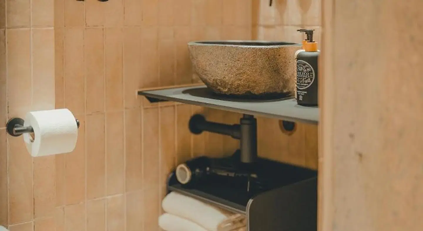 John & Will Silo-Hotel by Guldsmeden Badezimmer