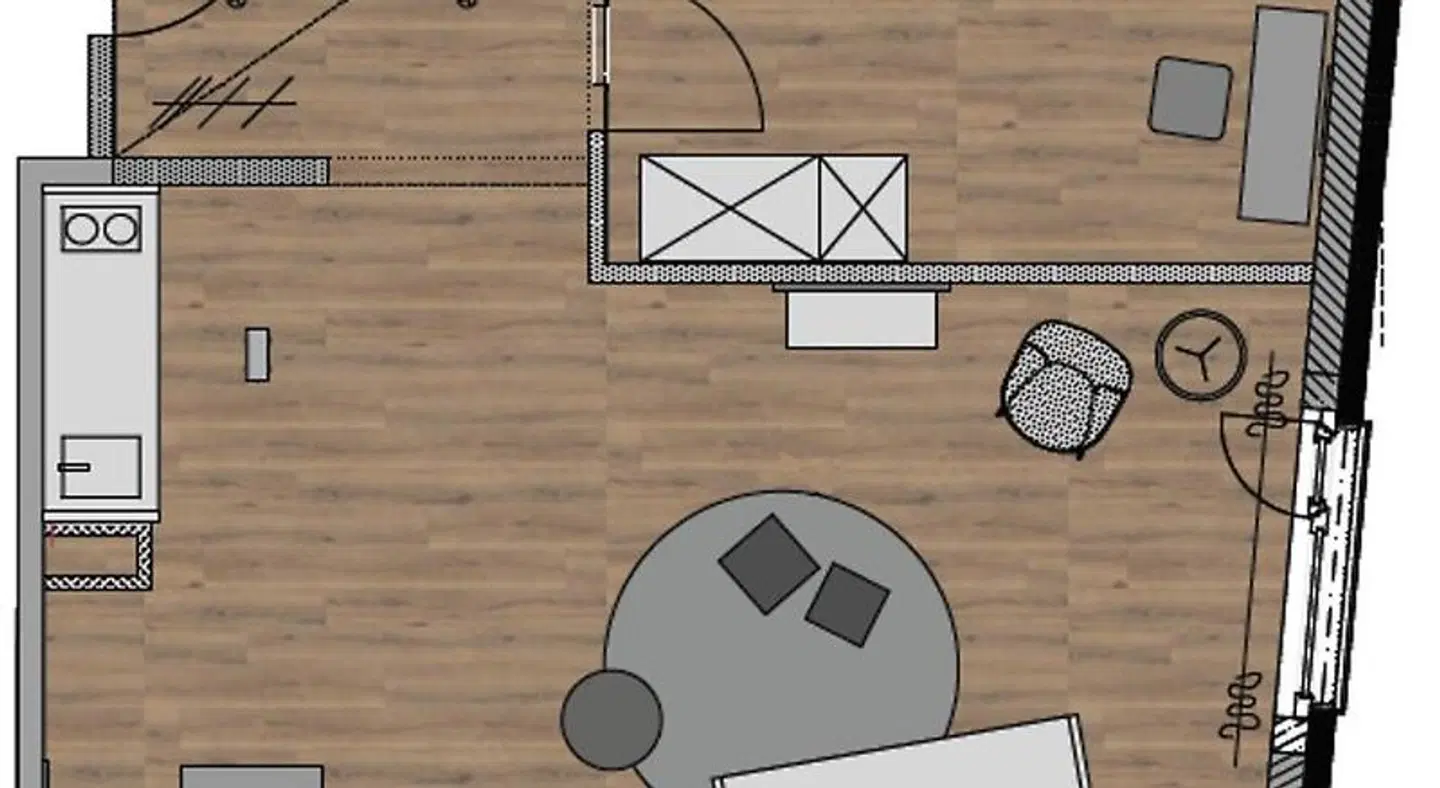 Black F House - Serviced Apartments MODEL_IMPRESSION