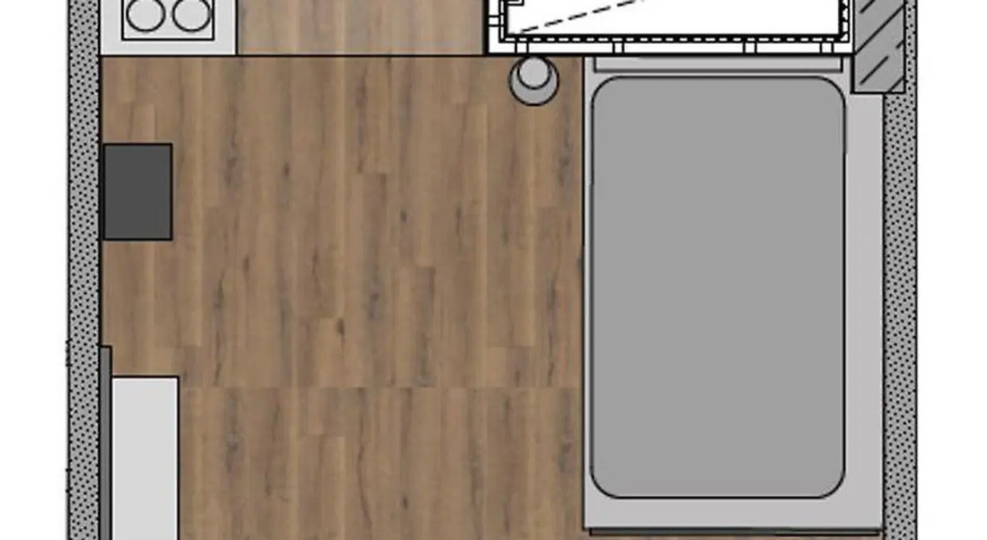 Black F House - Serviced Apartments Badezimmer