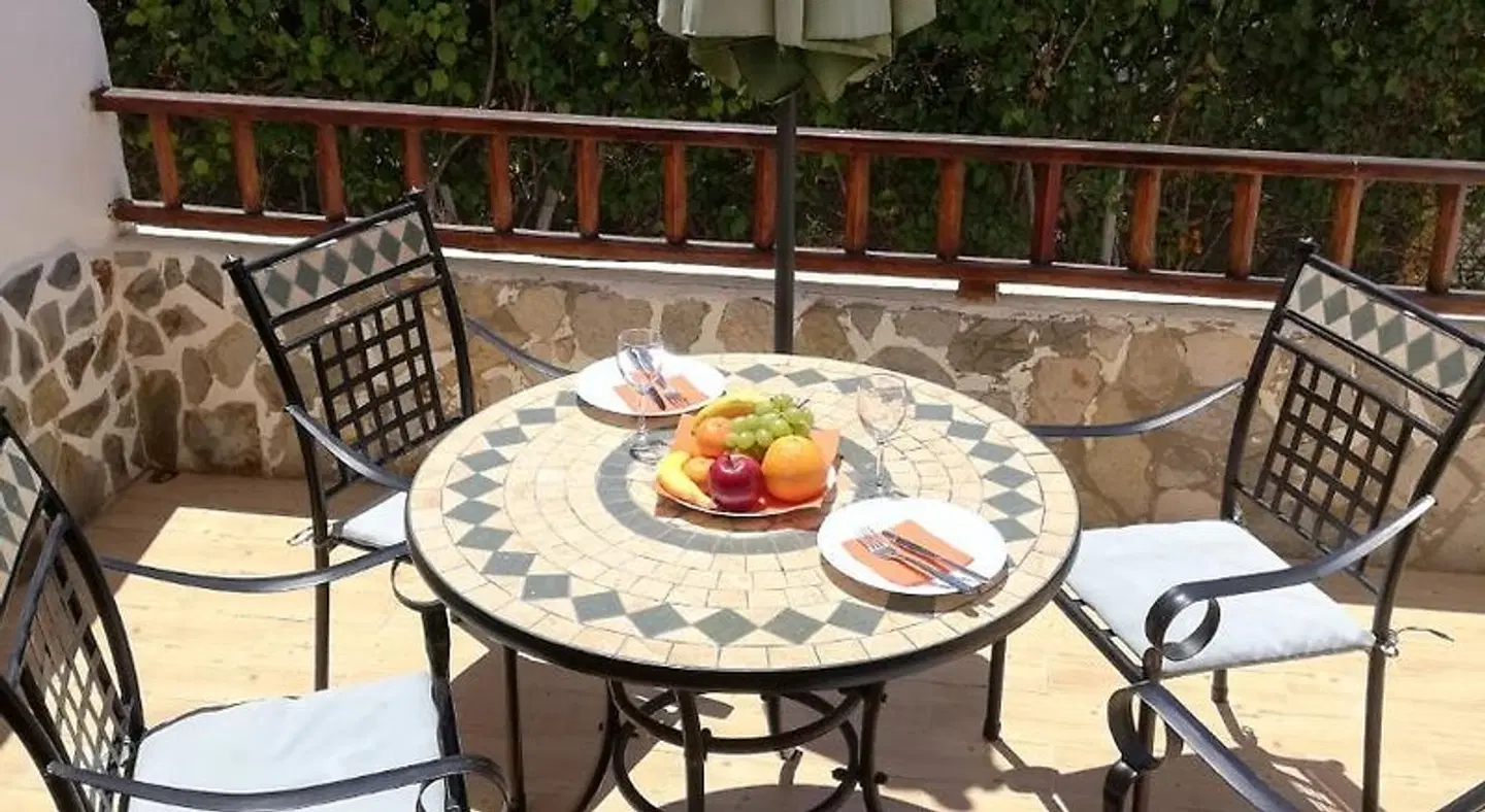 Los geranios Terrasse