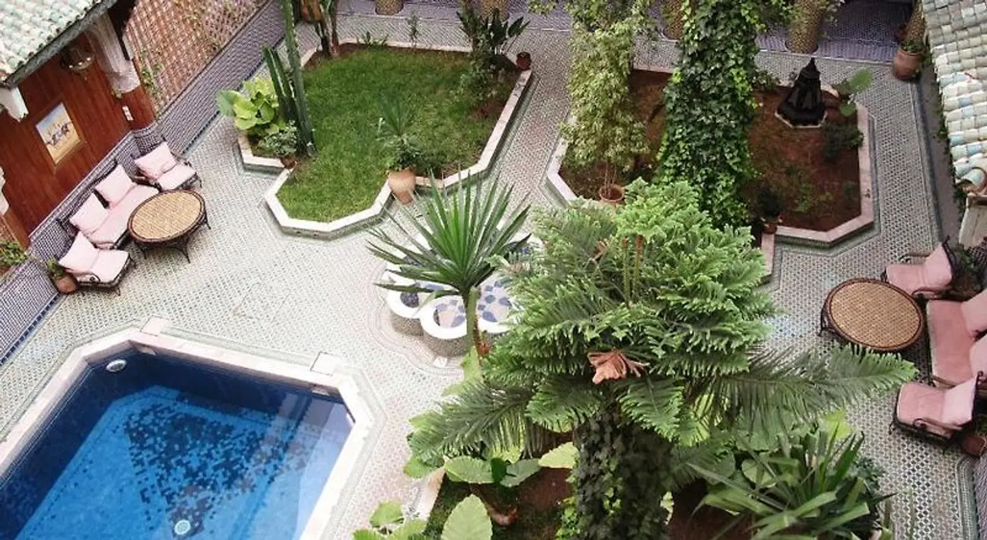 Riad Jaouhara Garten