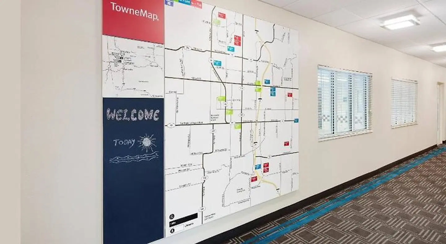 TownePlace Suites by Marriott Bentonville Rogers Landkarte