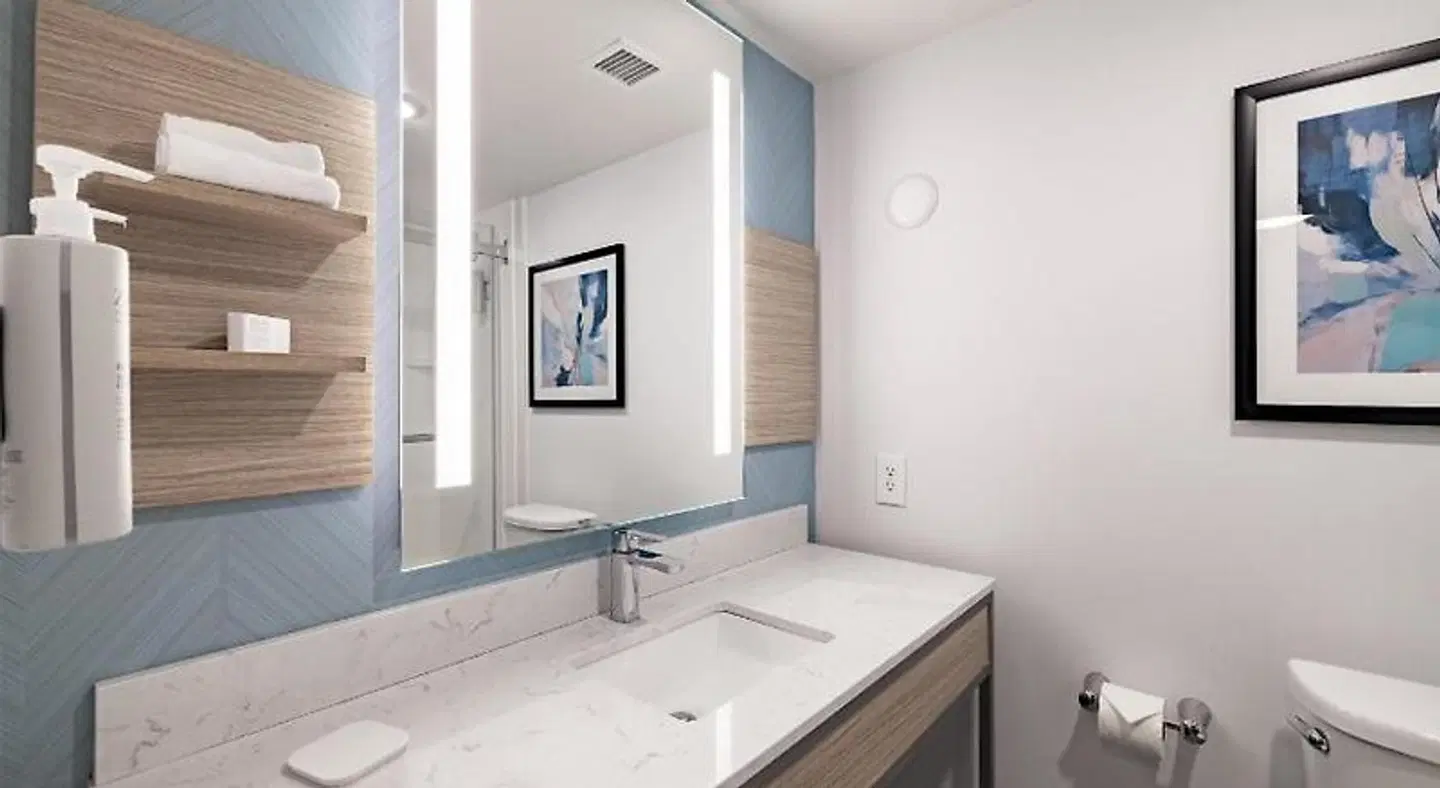 Hilton Garden Inn Albany Badezimmer