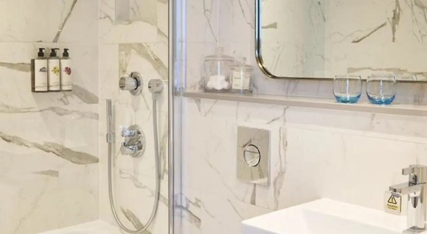 The Fowey Hotel Badezimmer
