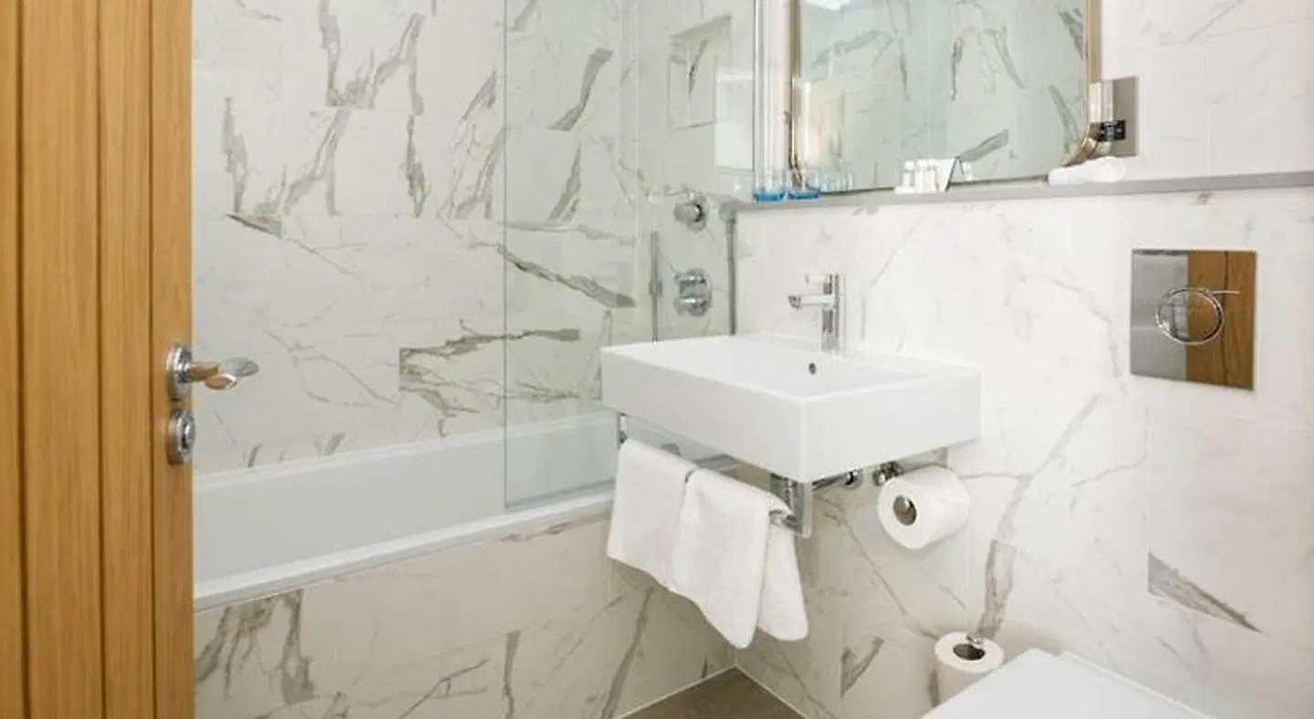 The Fowey Hotel Badezimmer