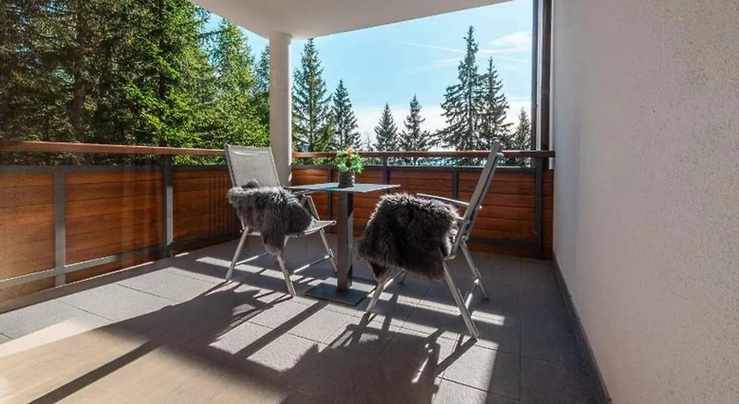 Josef Mountain Resort Terrasse