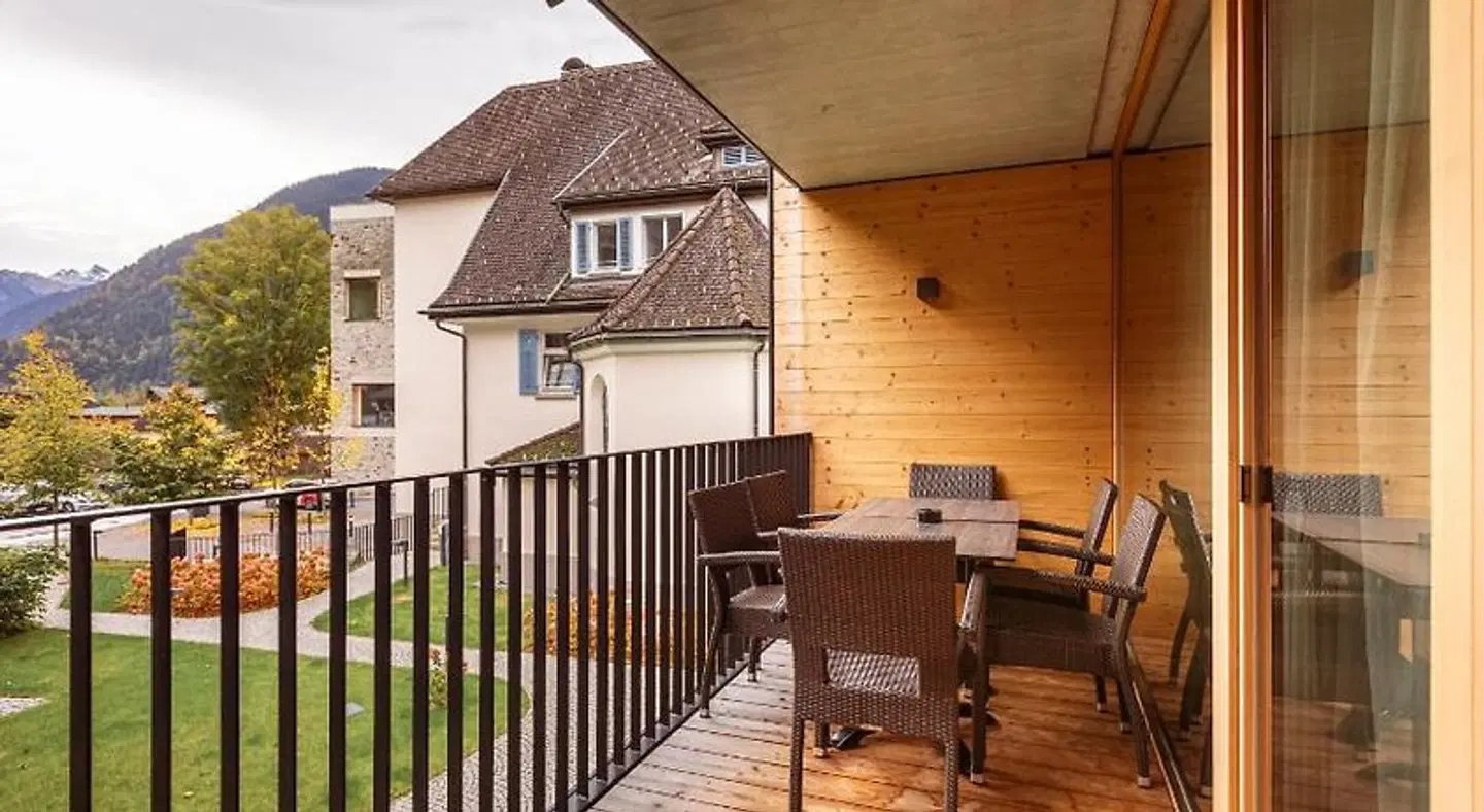 Montafon Suites Schruns by ALPS RESORTS Terrasse