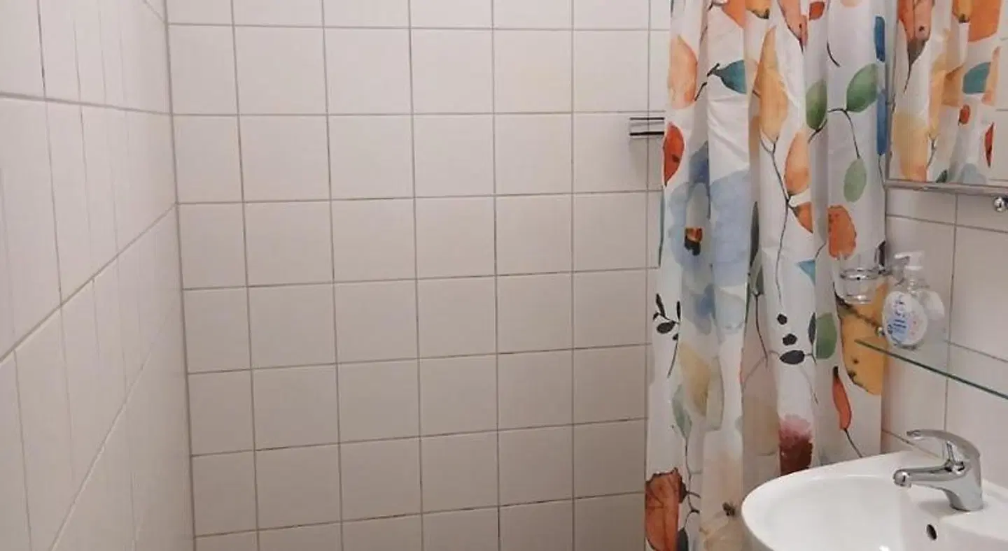 Aiakeskuse hostel Badezimmer